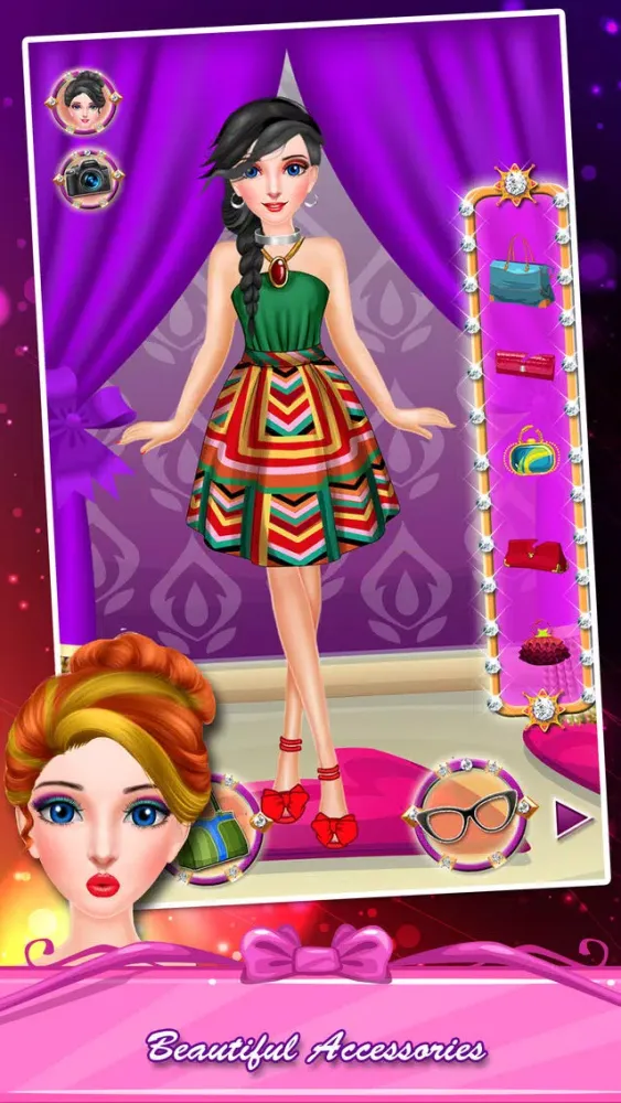 Capturas de tela do Prom Dress Up Queen