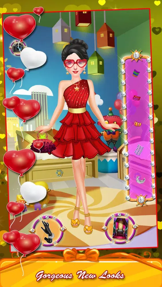 Capturas de tela do Prom Dress Up Queen