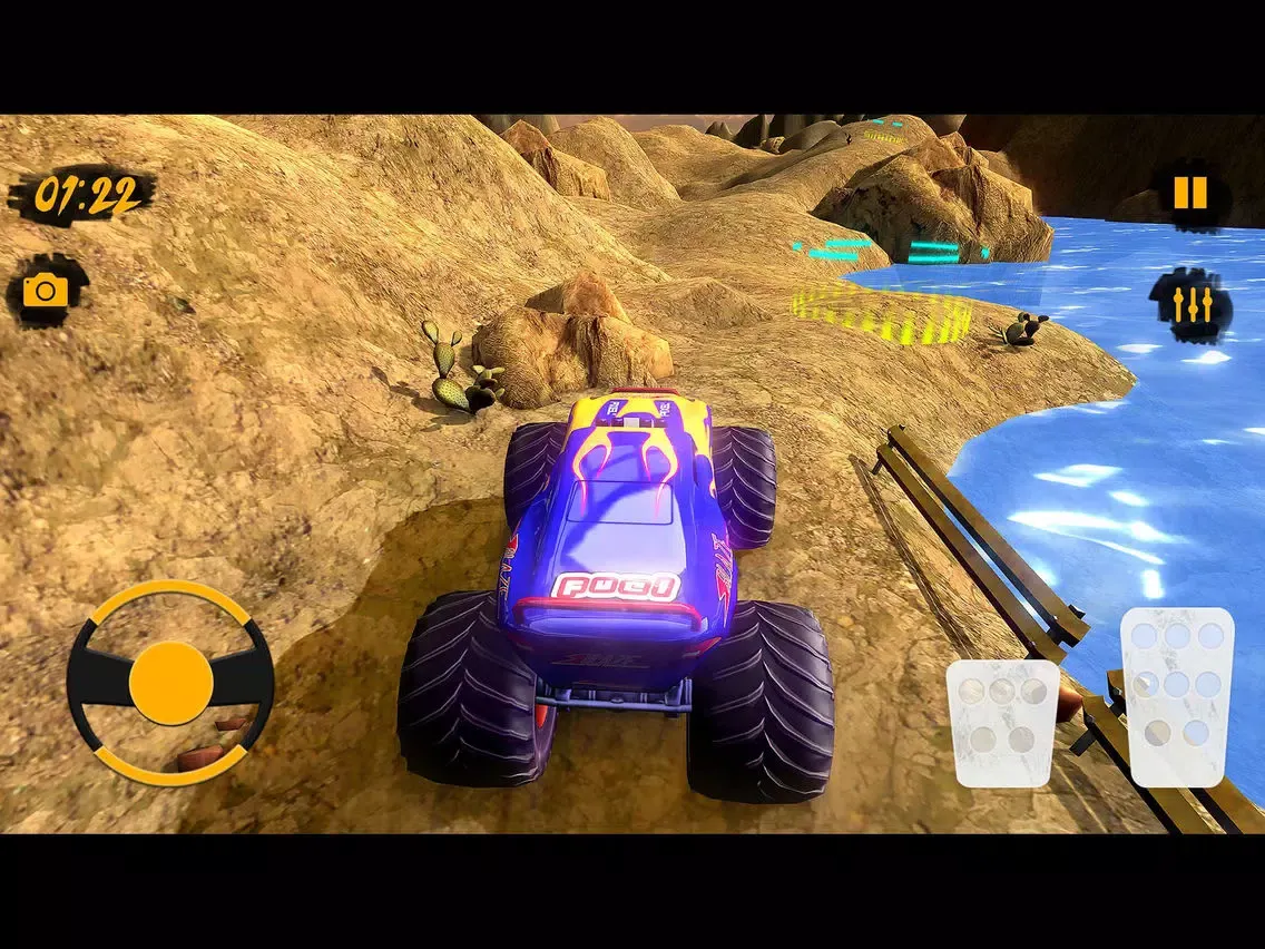 ภาพหน้าจอของ Crazy Sahara Truck Driver iPad 