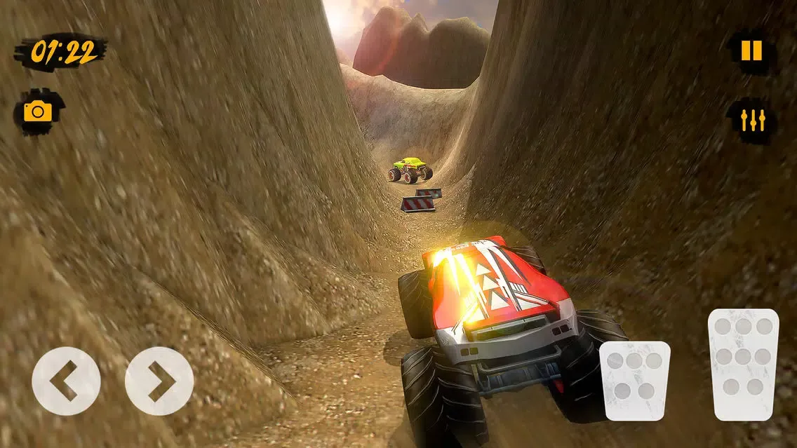ภาพหน้าจอของ Crazy Sahara Truck Driver