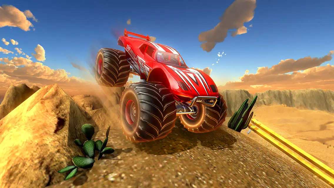 Tangkapan skrin Crazy Sahara Truck Driver