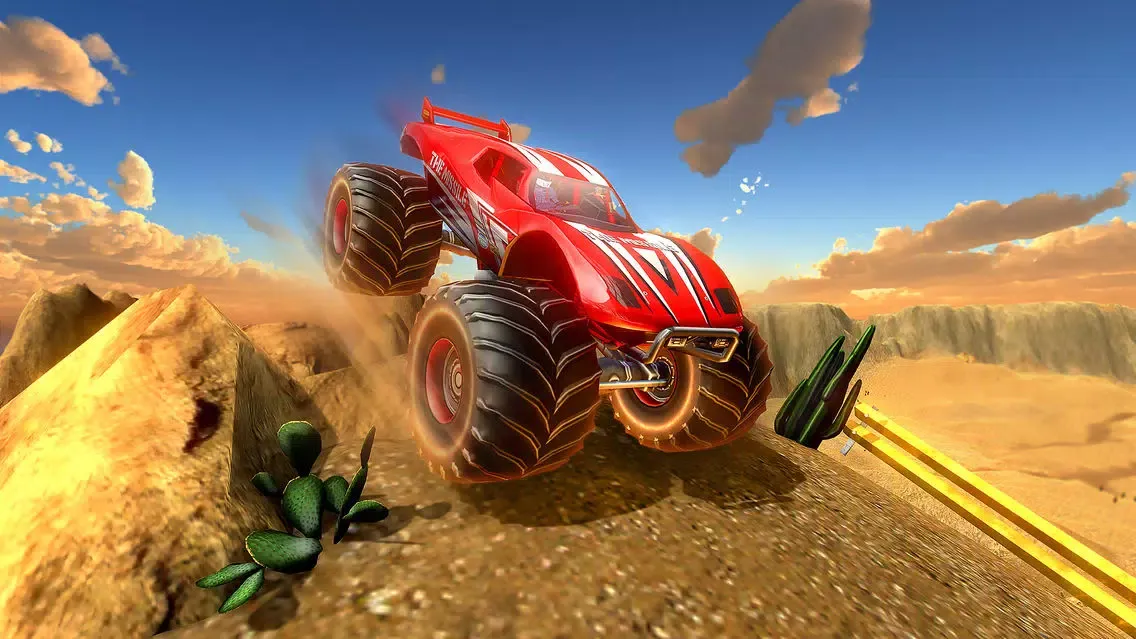ภาพหน้าจอของ Crazy Sahara Truck Driver