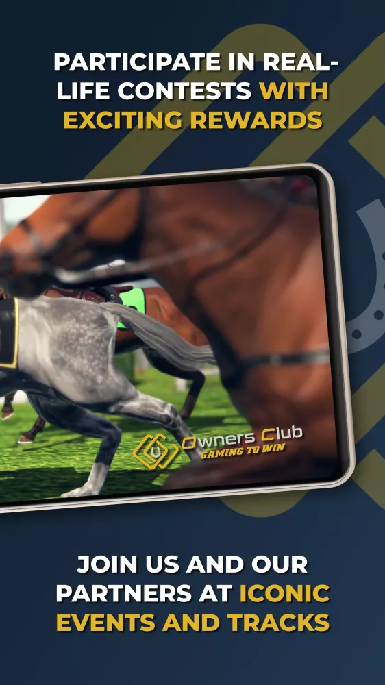 Tangkapan layar Owners Club - AI Horse Racing