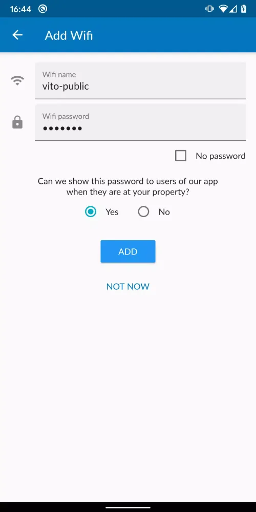 Wifi & Food for Owners স্ক্রিনশট
