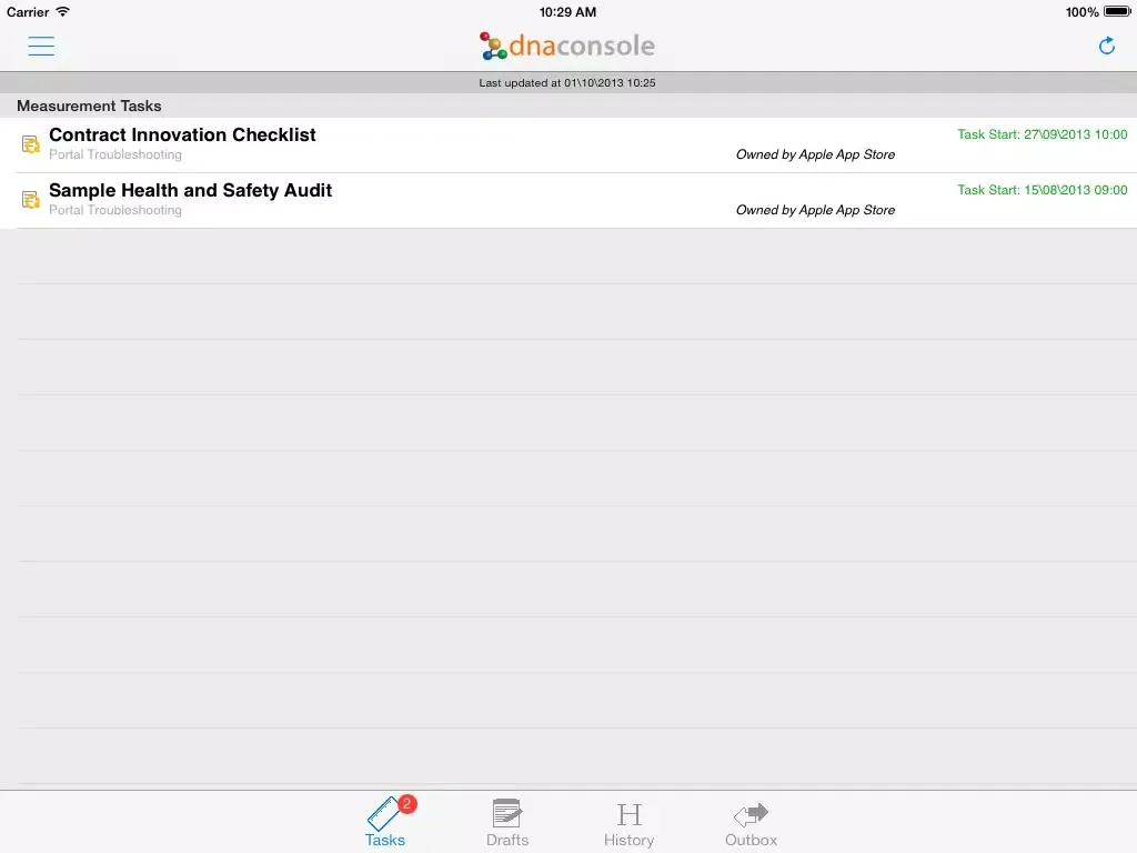 Скриншоты DNA Console iPad 