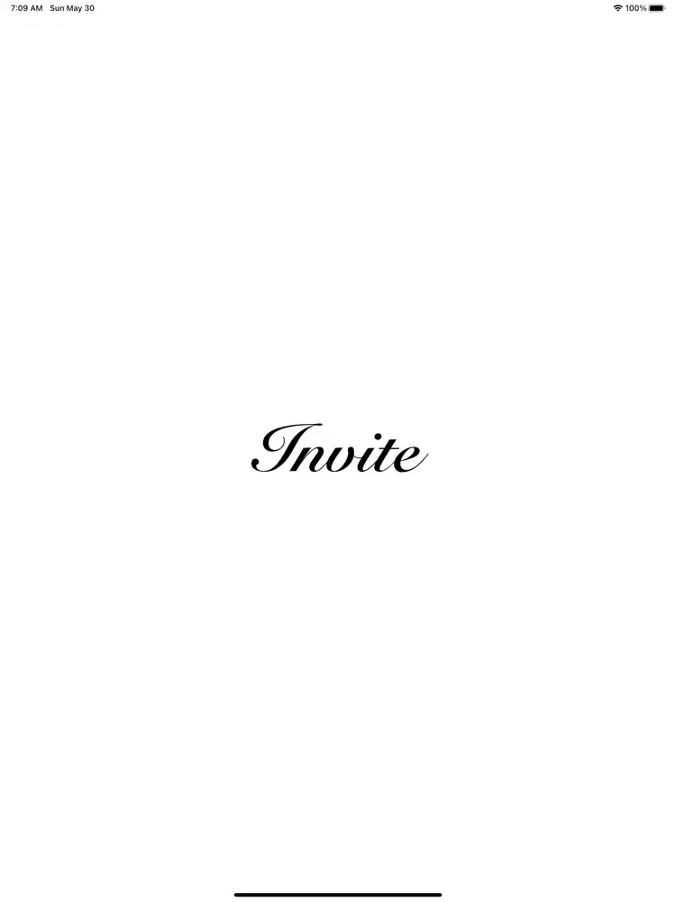 Capturas de tela do Invitation Card Maker - Invite iPad 