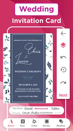 Скриншоты Invitation Card Maker & Design