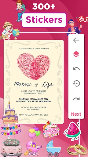 Скриншоты Invitation Card Maker & Design