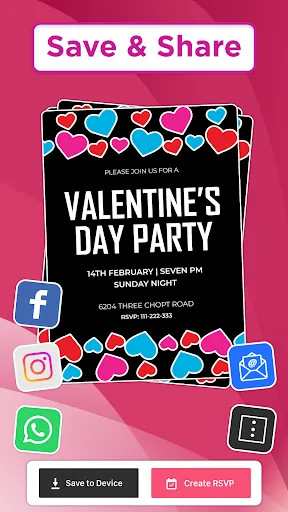Скриншоты Invitation Card Maker & Design