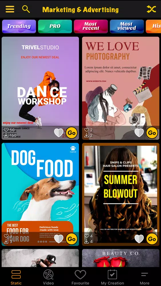 Digital Video Invitation Maker Screenshots