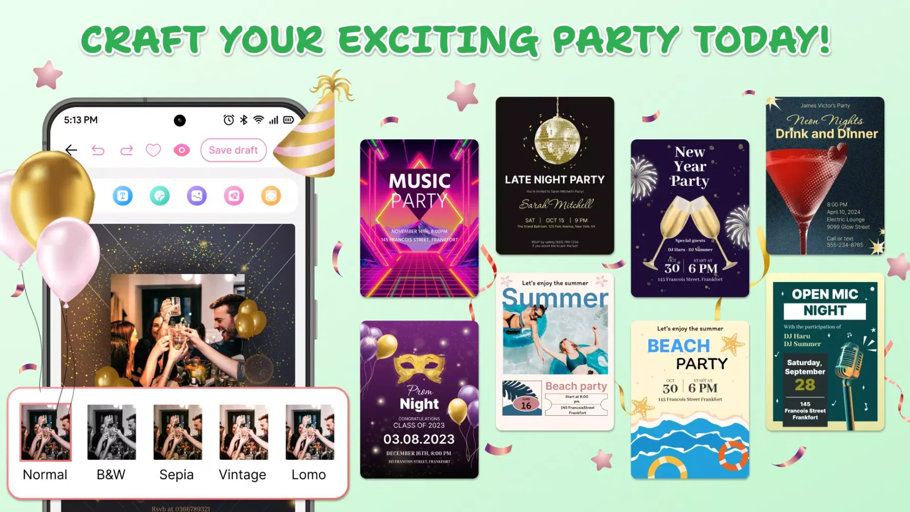 Invitation Maker Screenshots