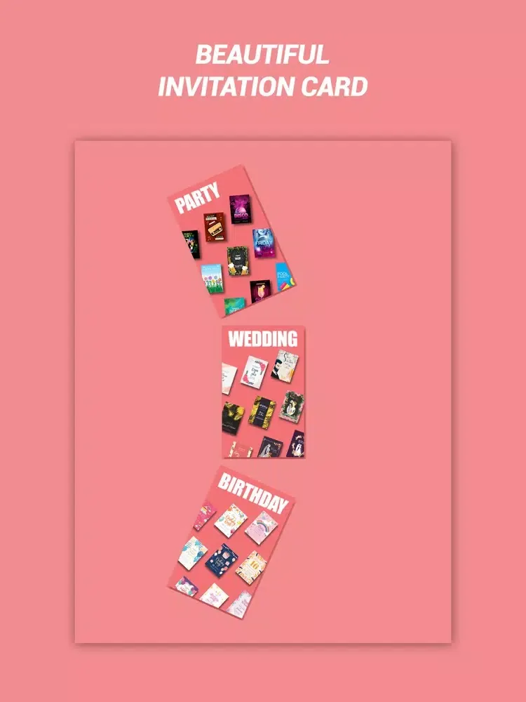 Скриншоты Inpos - Word Invitation Maker iPad 