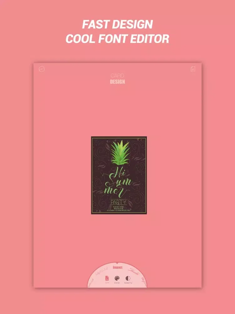 Скриншоты Inpos - Word Invitation Maker iPad 