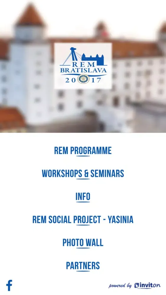 REM Bratislava 2017 سکرین شاٹس