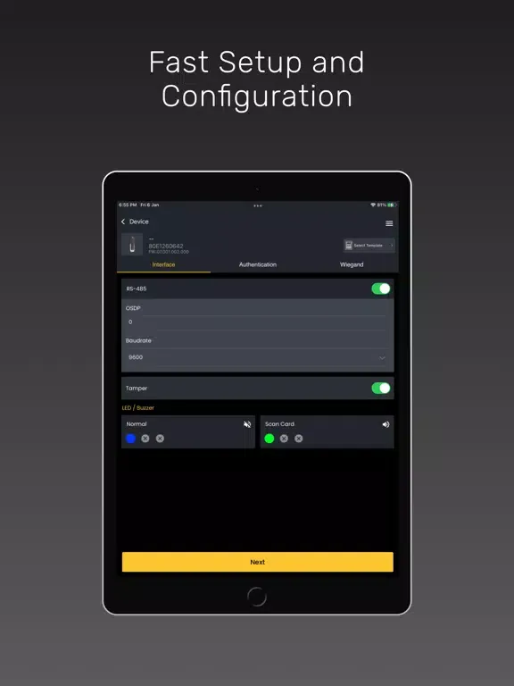 ภาพหน้าจอของ VERTU Connect iPad 