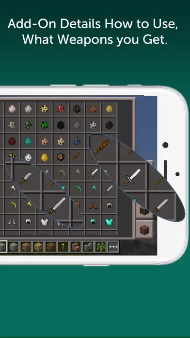Hunter Weapons Add-On for Minecraft PE: MCPE Screenshots