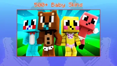 ภาพหน้าจอของ Baby Skins for Minecraft PE - Boy & Girl Skinseed