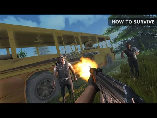 Capturas de pantalla de Zombie Shooter- Mist survival iPad 