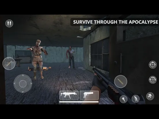 Capturas de pantalla de Zombie Shooter- Mist survival iPad 