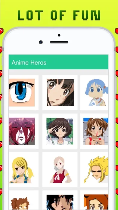 Zrzuty ekranu Anime Coloring Academia