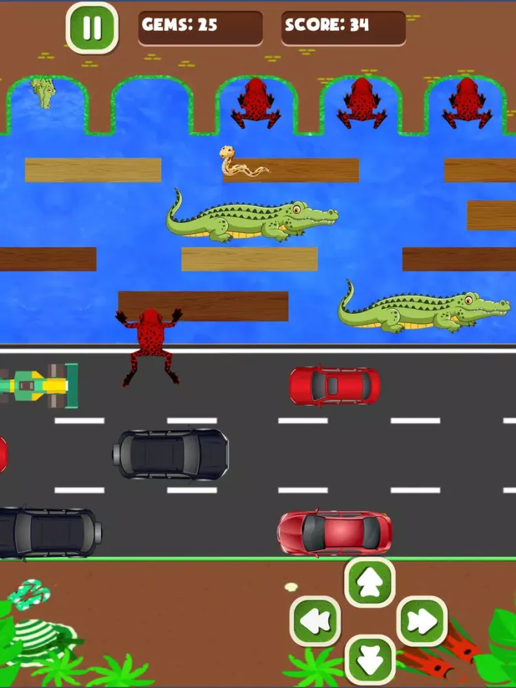 Journey of Amazing frogger iPad  Screenshots