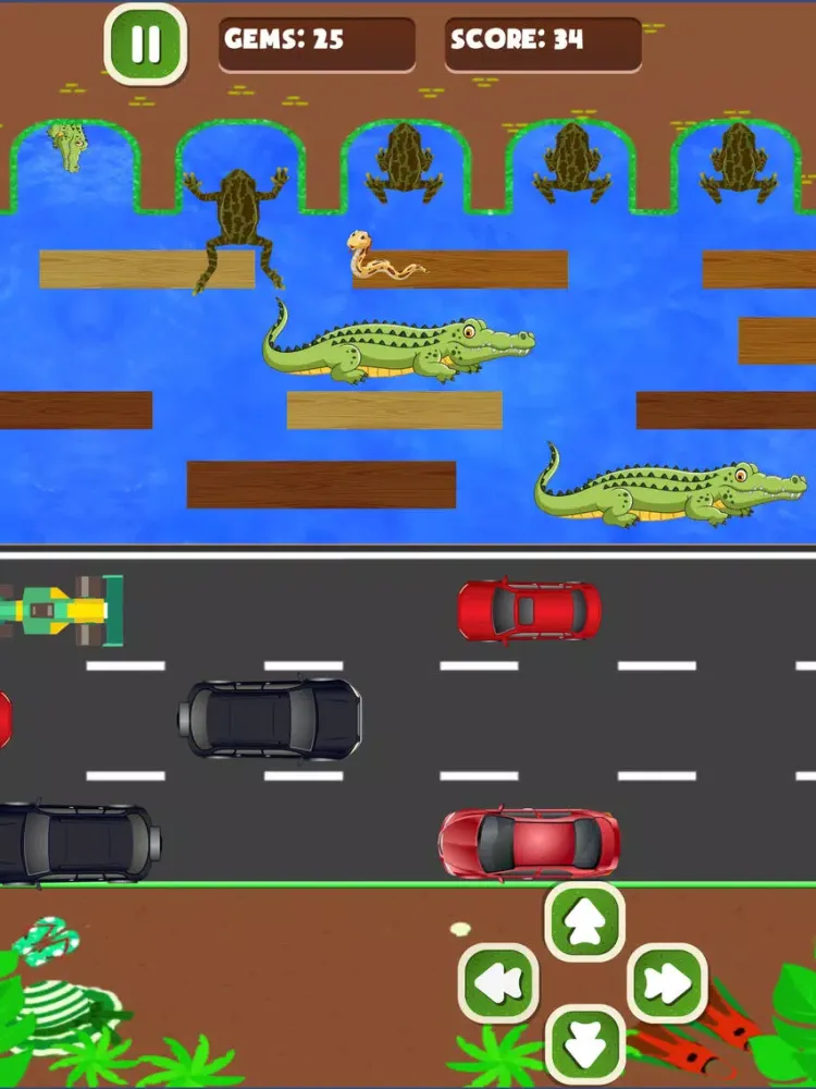 Journey of Amazing frogger iPad  Screenshots
