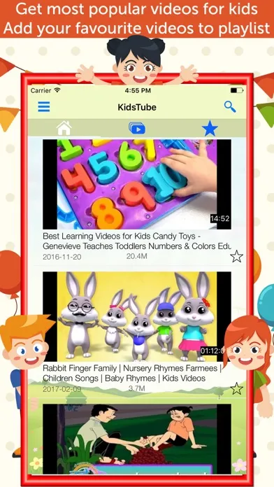 Capturas de pantalla de Kids Tube: Alphabet & abc Videos for YouTube Kids
