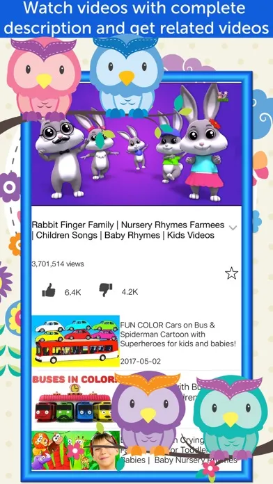 Capturas de pantalla de Kids Tube: Alphabet & abc Videos for YouTube Kids
