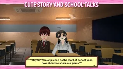 ภาพหน้าจอของ Anime Story in School days