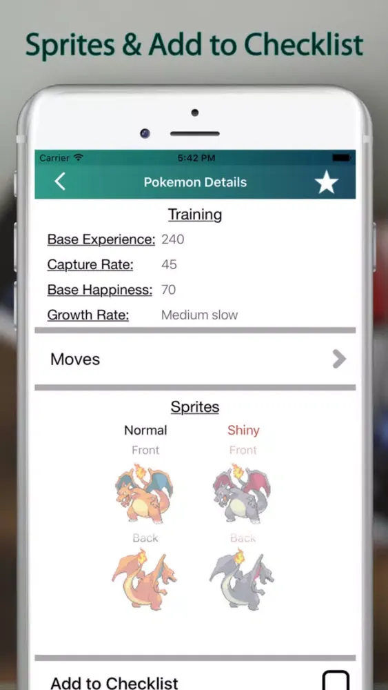 Dex for Pokedex - Dexter of Pokédex for Pokémon Screenshots