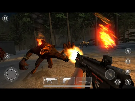 Warewolf Monster Game iPad  سکرین شاٹس