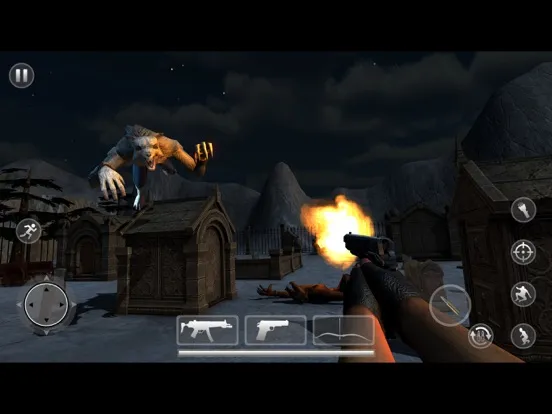 Warewolf Monster Game iPad  سکرین شاٹس