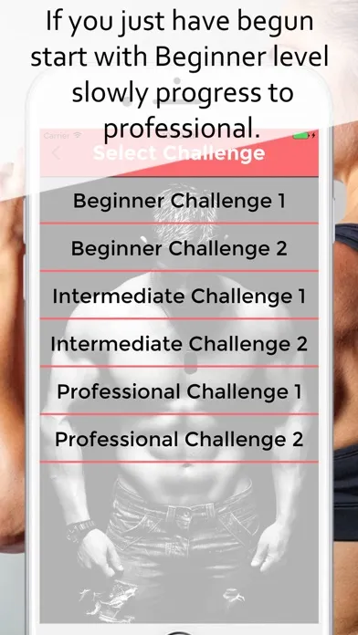 Captures d'écran de Ab Workout 30 Day Ab Challenge
