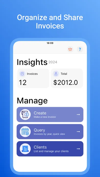 Fatturo - Easy Invoice سکرین شاٹس