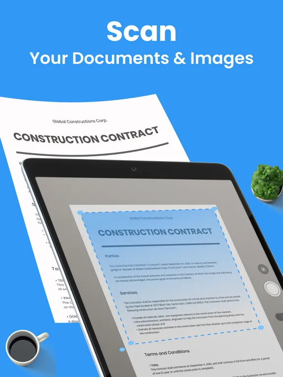 Capturas de tela do Document Scanner: PDF Editor iPad 