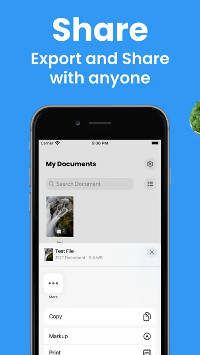 Capturas de tela do Document Scanner: PDF Editor