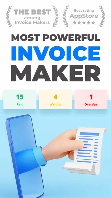 the invoice maker х invoices سکرین شاٹس