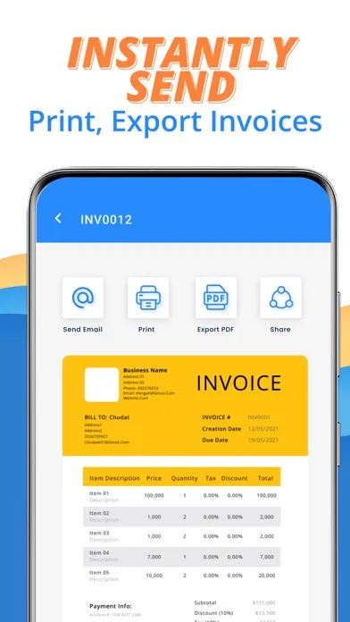 Invoice Lover: Invoice Maker Screenshots