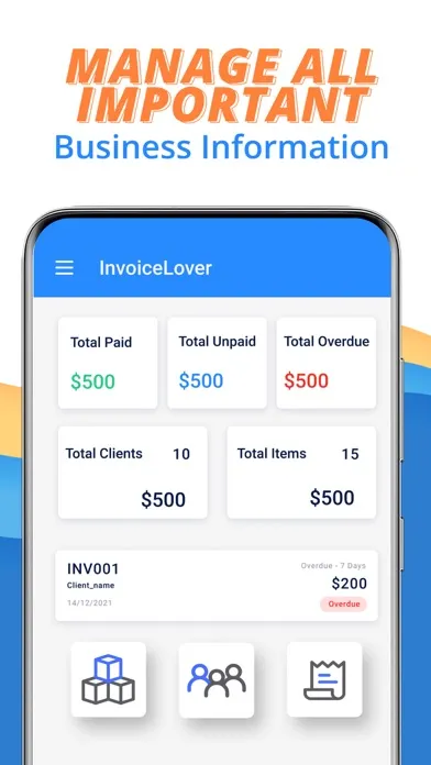 Invoice Lover: Invoice Maker Screenshots