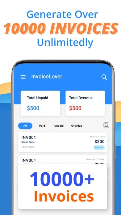Invoice Lover: Invoice Maker Screenshots