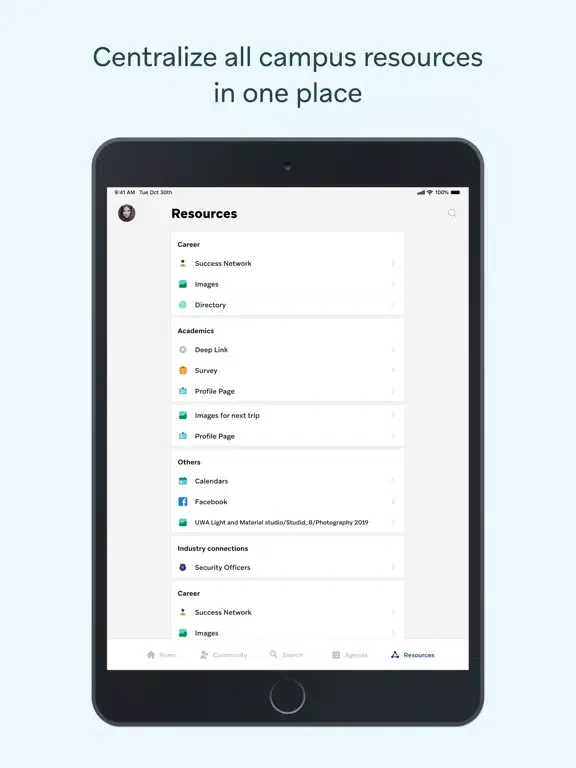 FIU Check-In iPad  스크린샷