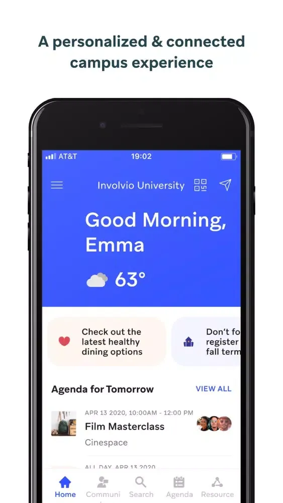 Houghton College Mobile Ekran Görüntüleri