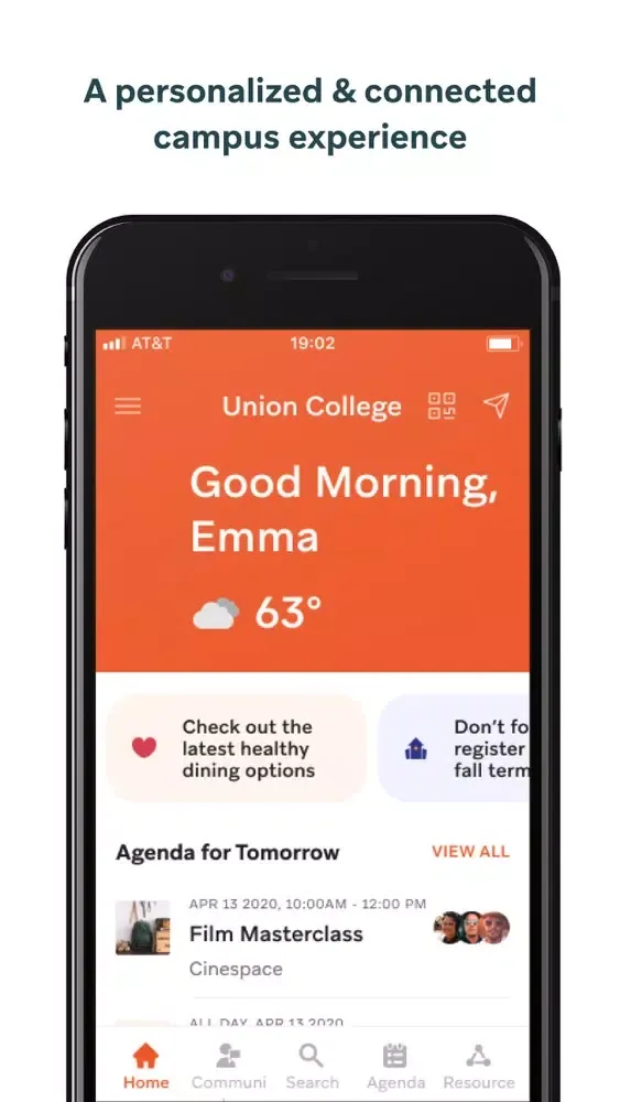 Capturas de pantalla de Union College KY App