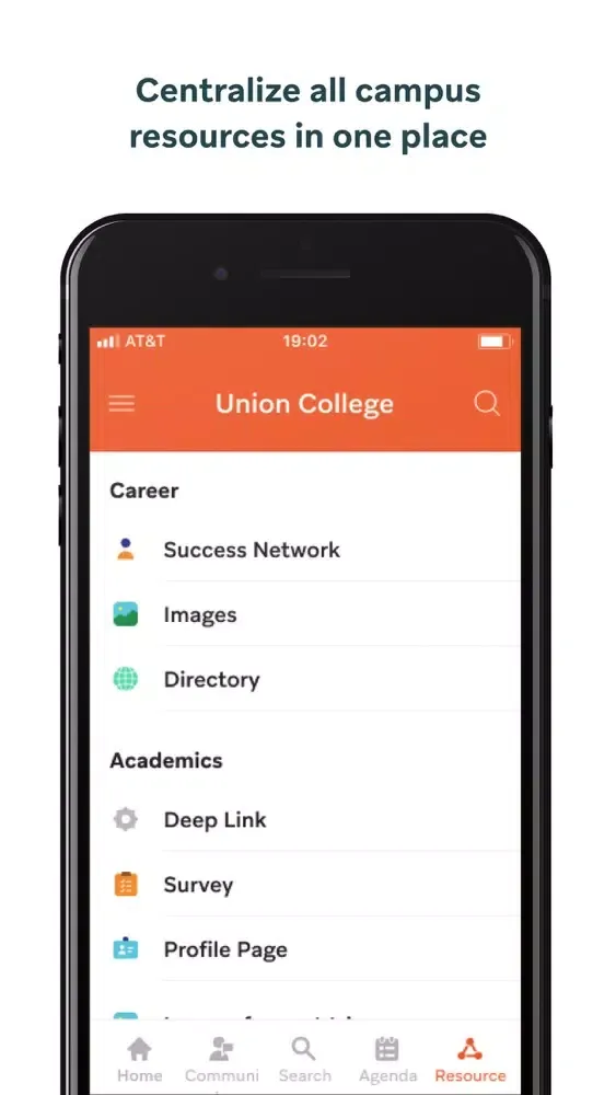 Capturas de pantalla de Union College KY App