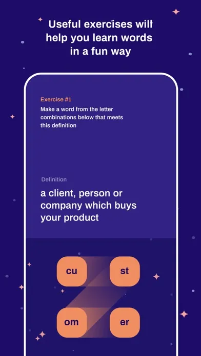 Ảnh chụp màn hình của Ewe: English Made Easy and Fun