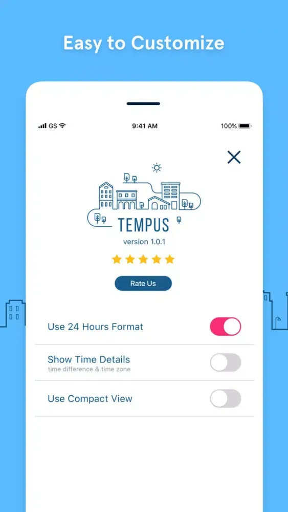 GlobeTempus+ Convert Time Zone Screenshots