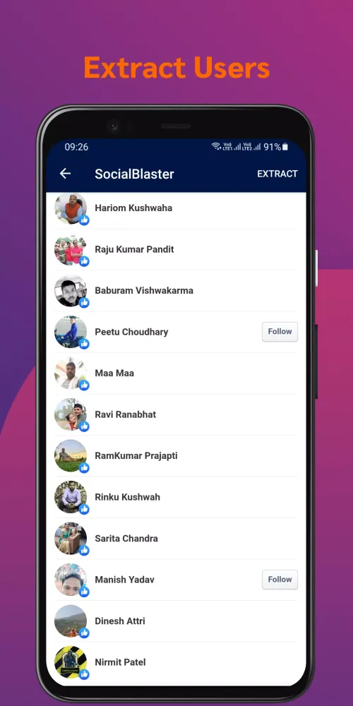 تصاویر SocialBlaster