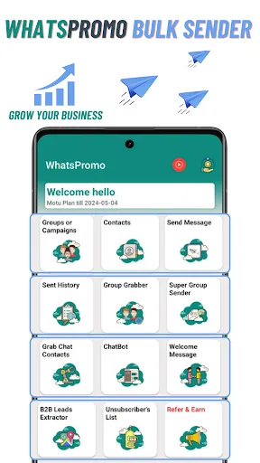 صور WhatsPromo Bulk Sender