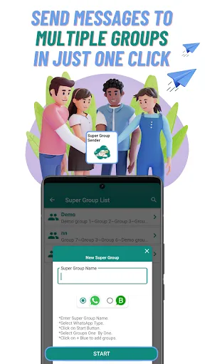صور WhatsPromo Bulk Sender