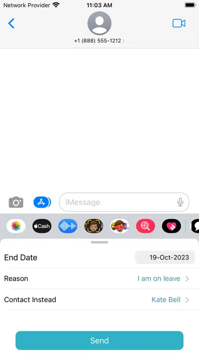 Zrzuty ekranu Speedy Reply